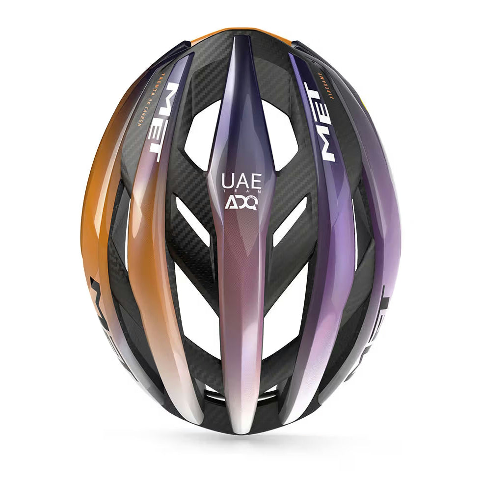 Casco Met Trenta 3K Carbon Mips - UAE Team ADQ 2026 Met Helmets