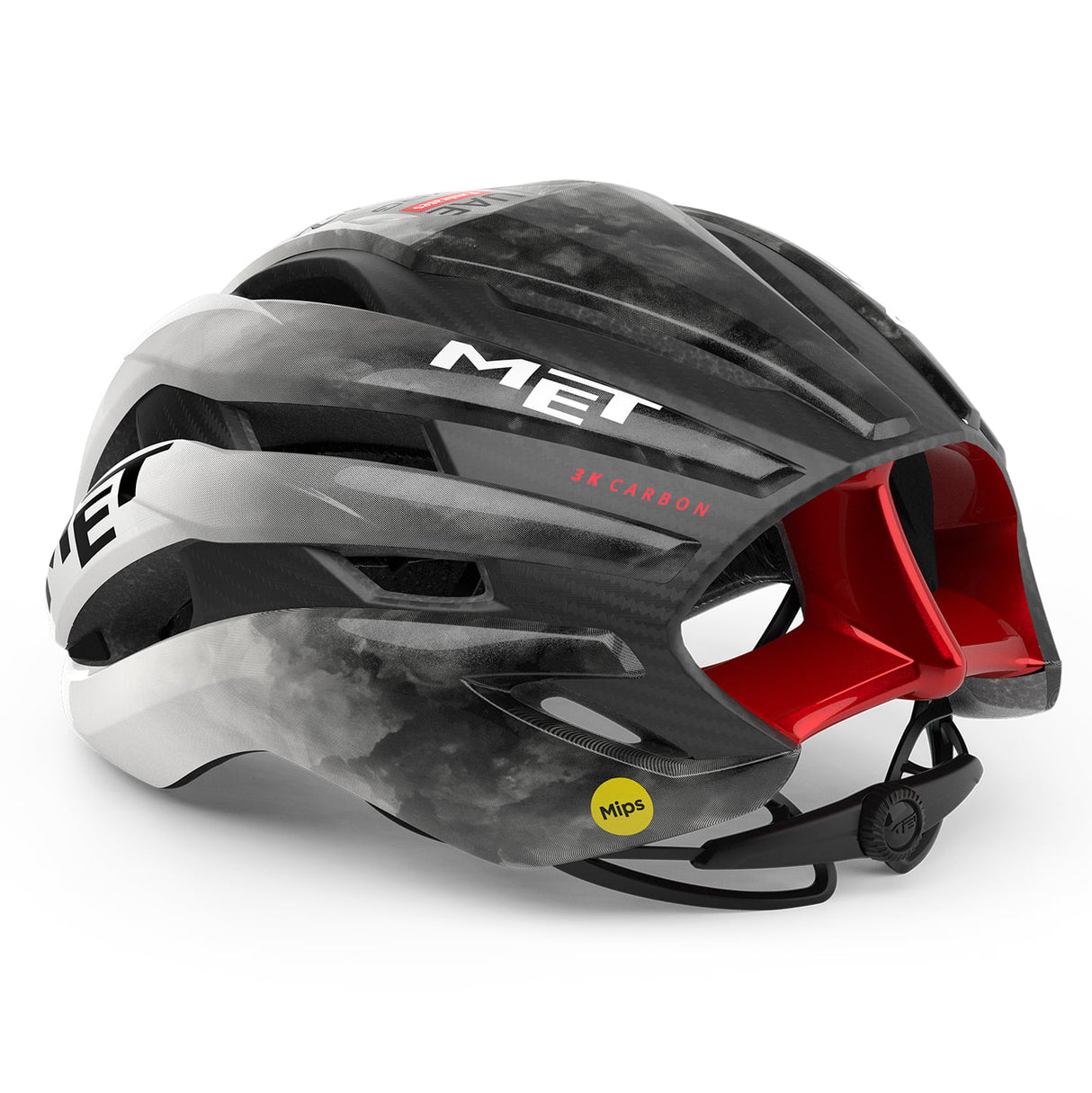 Casco Met Trenta 3K Carbon Mips - UAE Team Emirates 2025 Met Helmets
