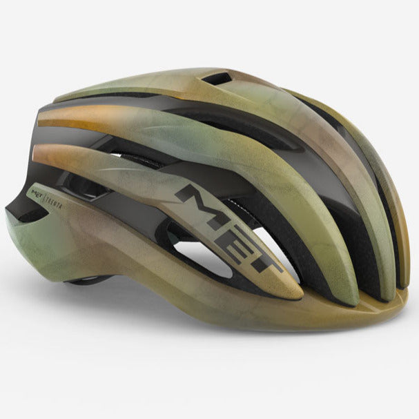 Casco Met Trenta Mips Wander Gravel - Verde marrone Met Helmets