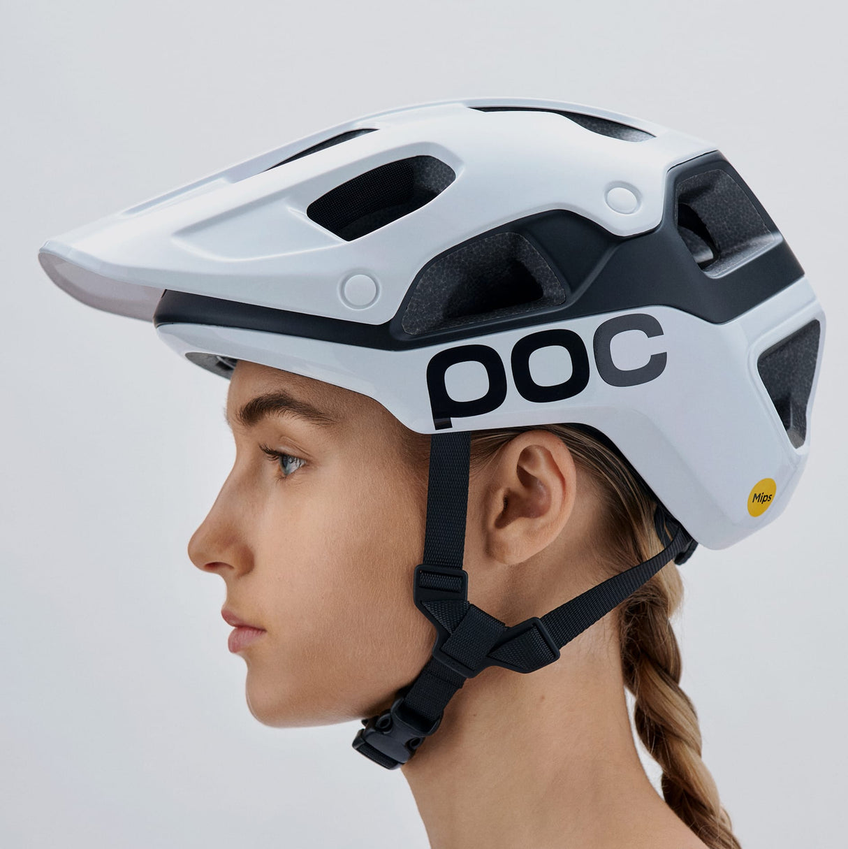 POC Cularis Pure Helmet - White black