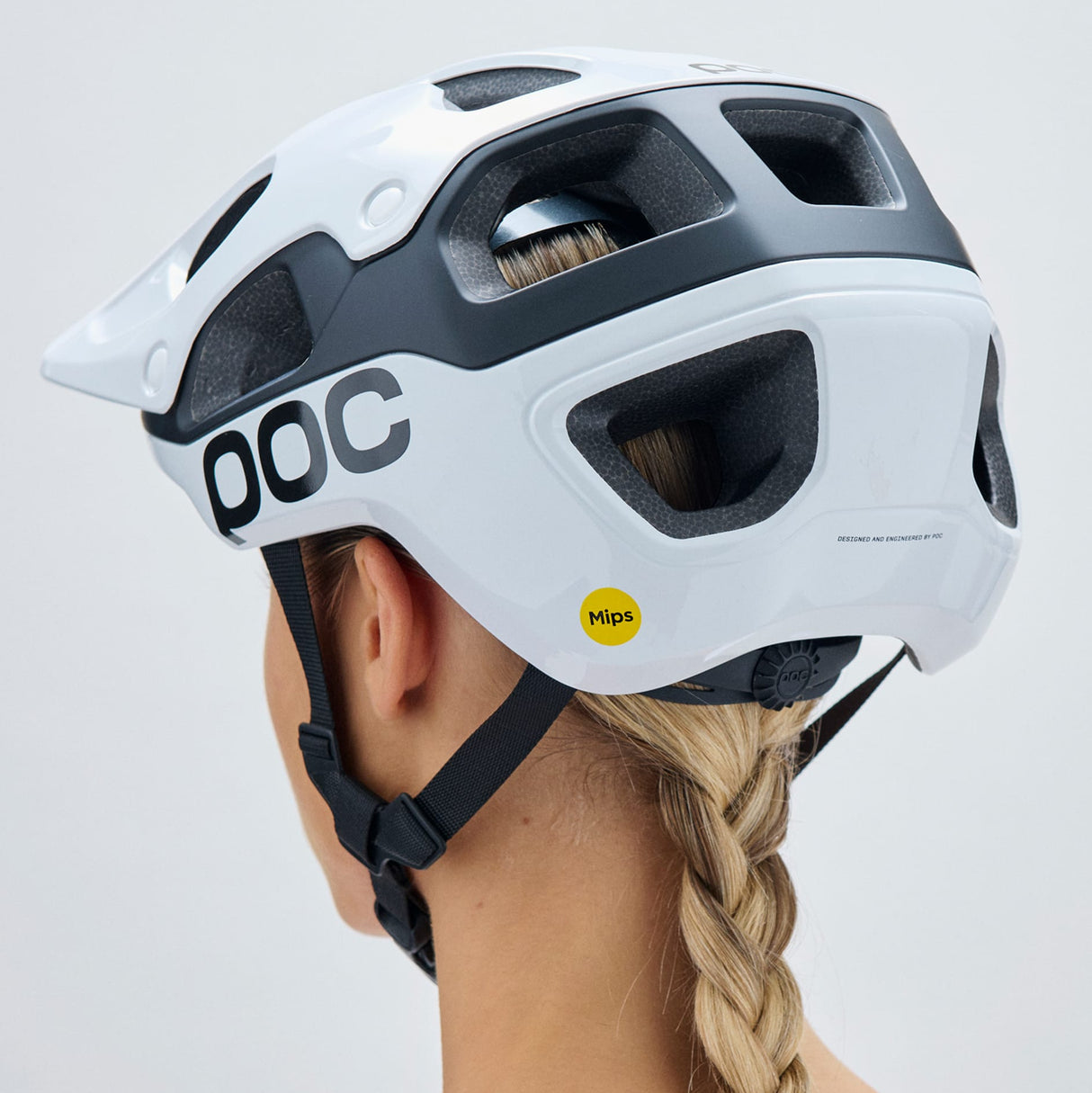 POC Cularis Pure Helmet - White black