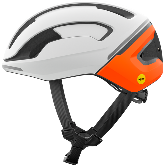 Poc Omne Beacon Mips radhelm - Weiss Orange