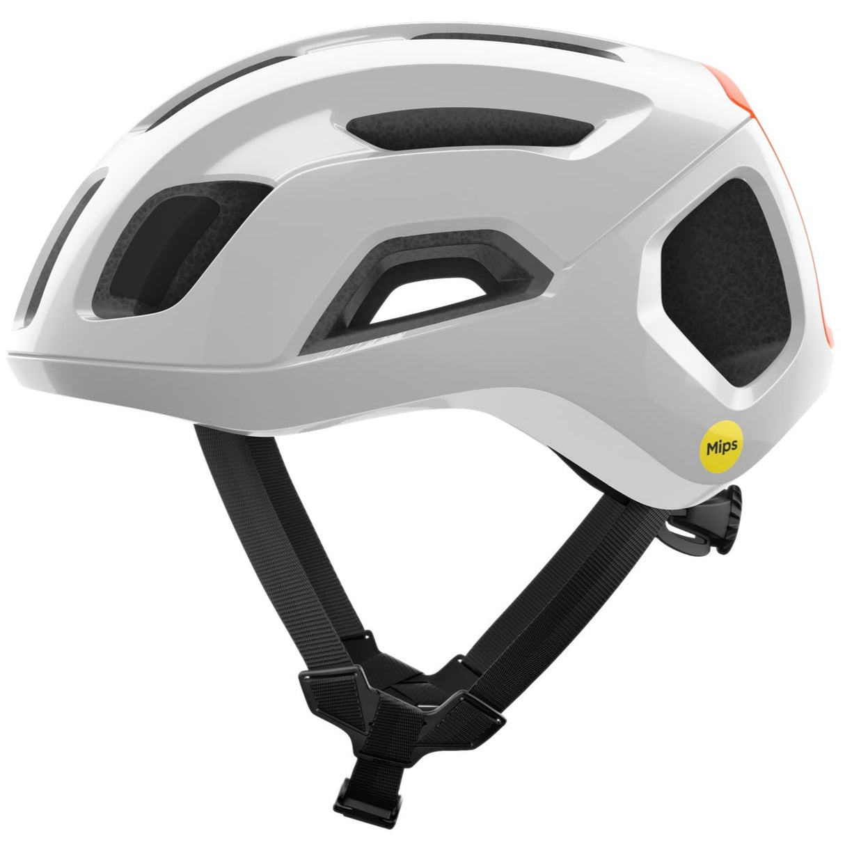 Casco Poc Ventral Air Mips - Bianco arancio Poc