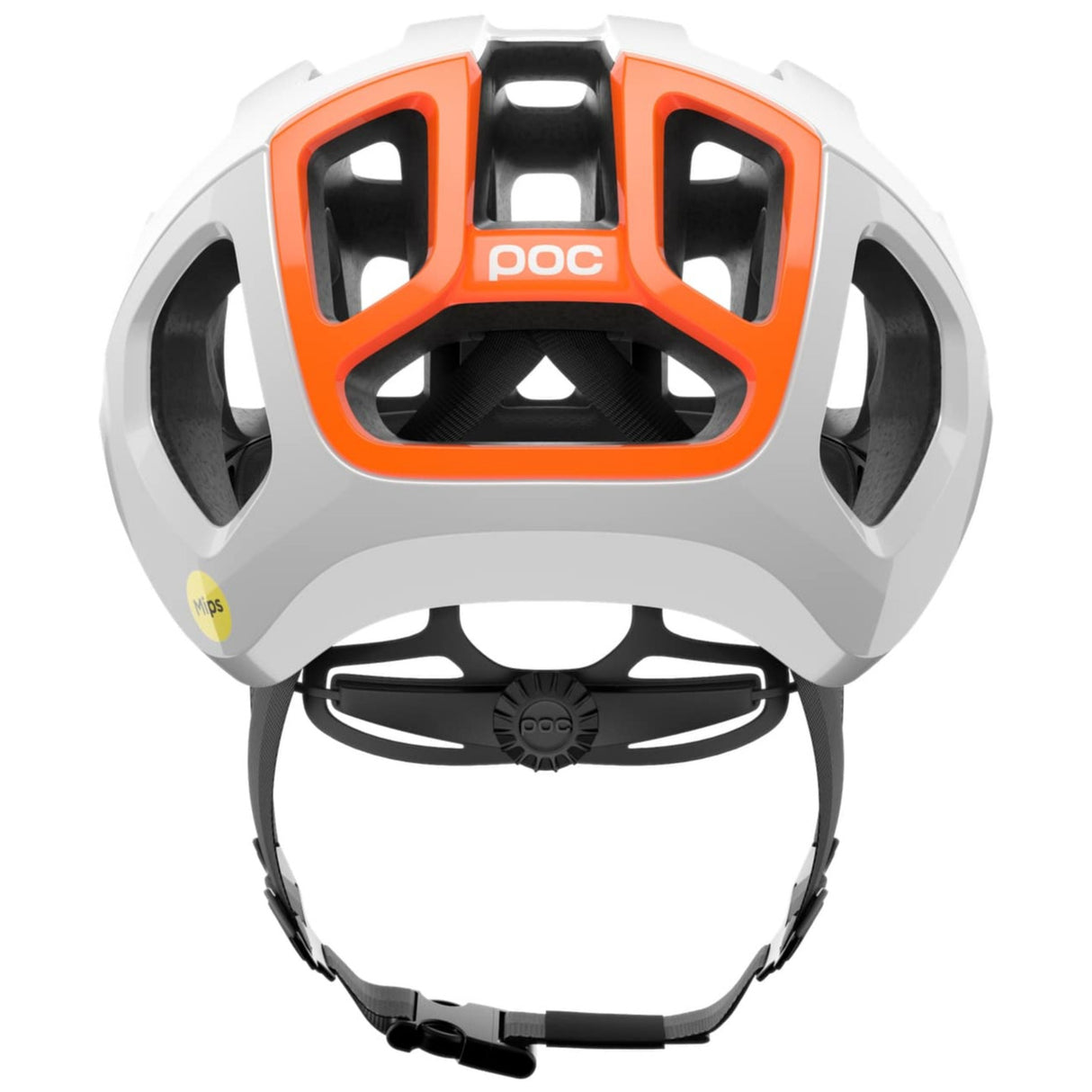 Casco Poc Ventral Air Mips - Bianco arancio Poc