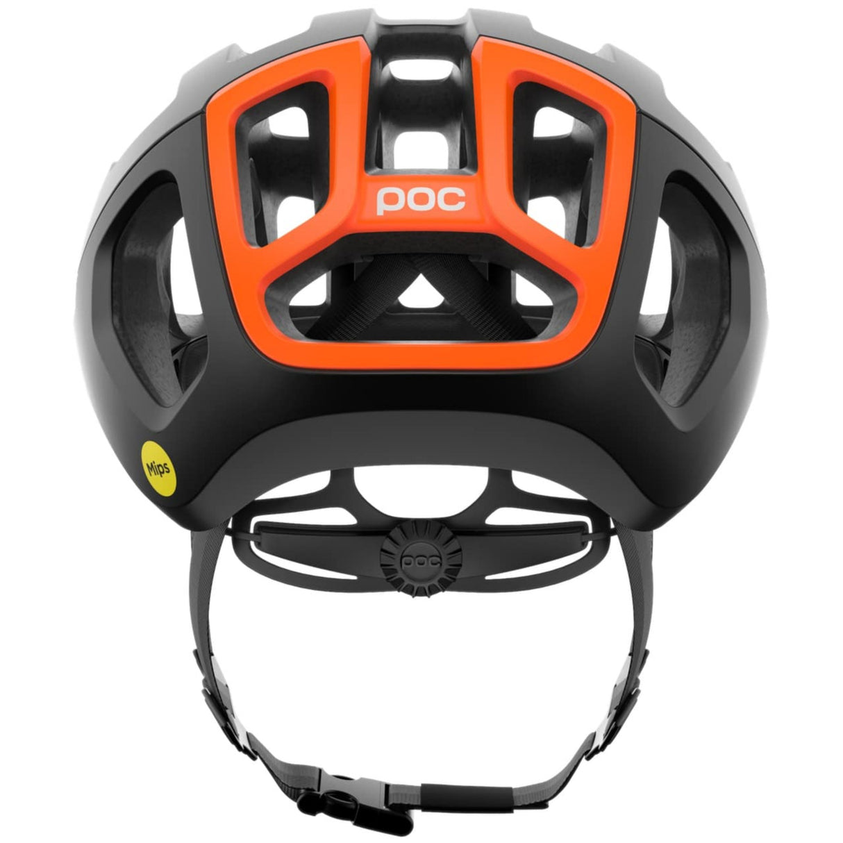 Casco Poc Ventral Air Mips - Nero arancio Poc