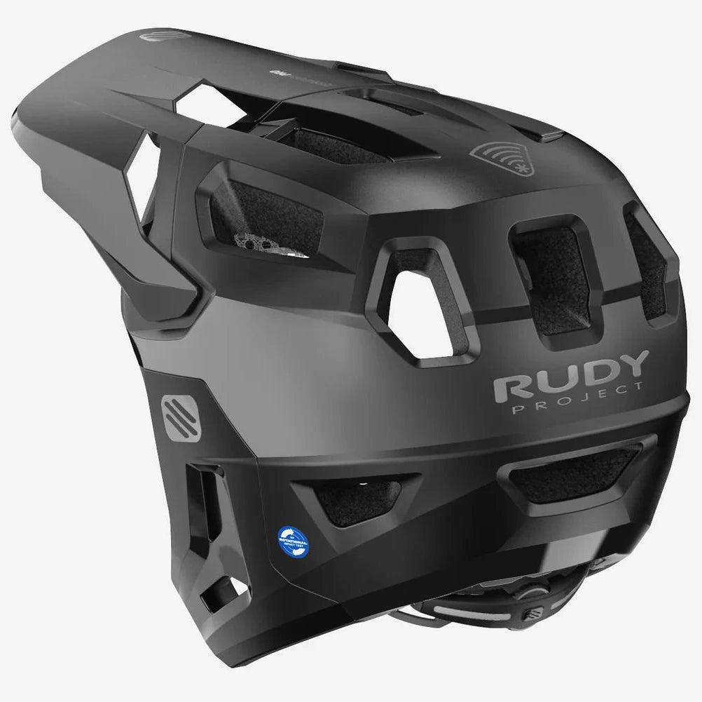 craft helme fahrradhelm Helm Rudy Project Terraform Pro - Schwarz grau