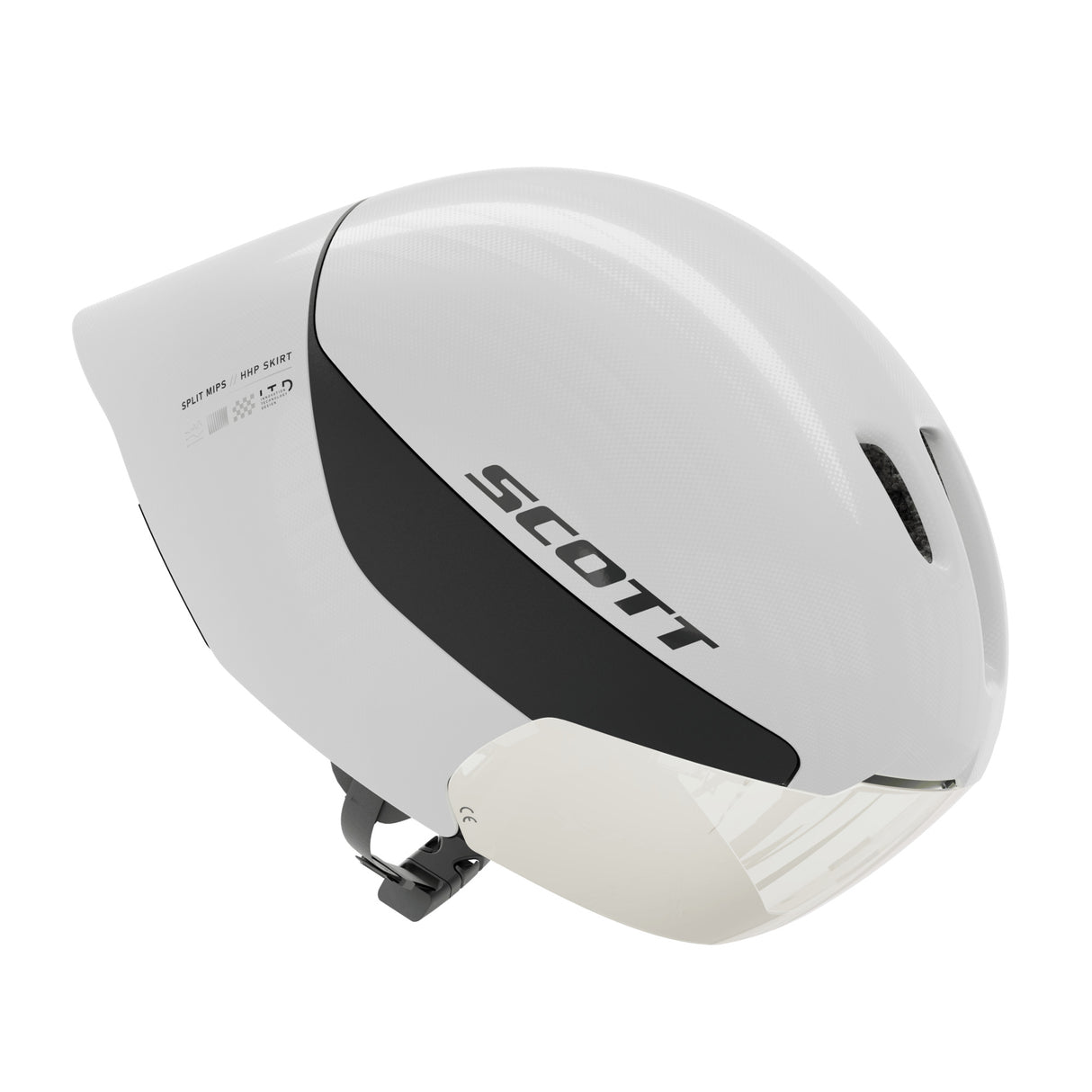 Casco Scott Split Mips - Bianco Scott