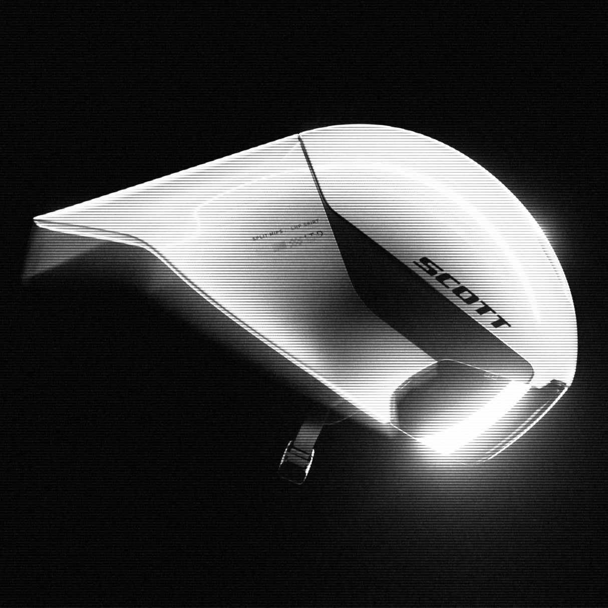 Casco Scott Split Mips - Bianco Scott