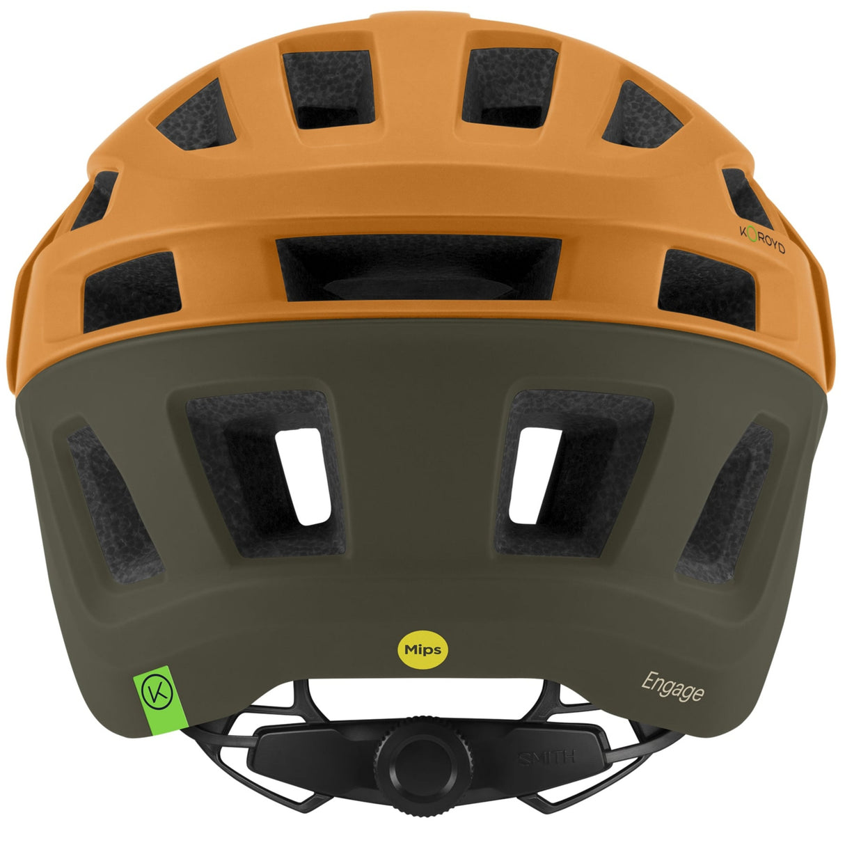Casco Smith Engage Mips - Arancio verde Smith