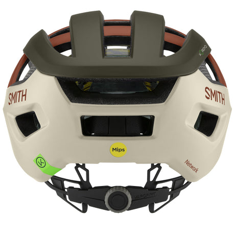 Casco Smith Network Mips - Verde scuro Smith