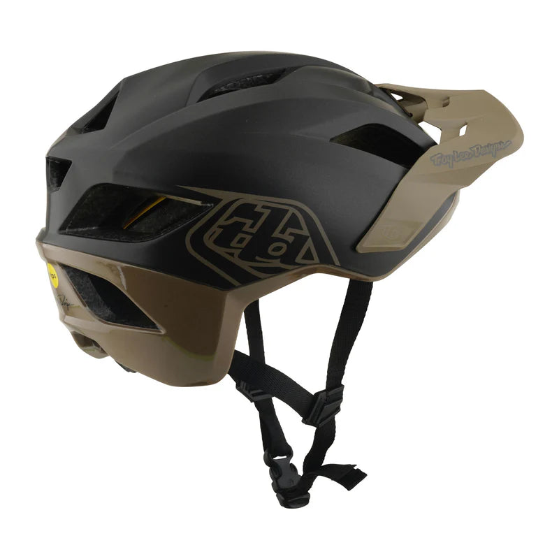 Troy Lee Designs Flowline Helmet - Black Brown