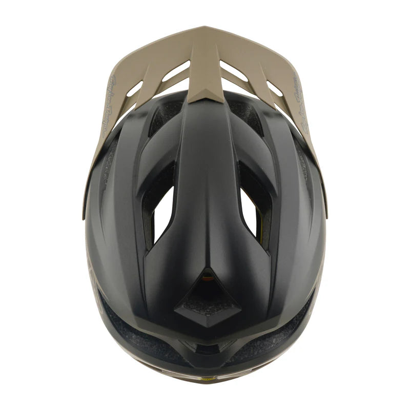 Troy Lee Designs Flowline Helmet - Black Brown