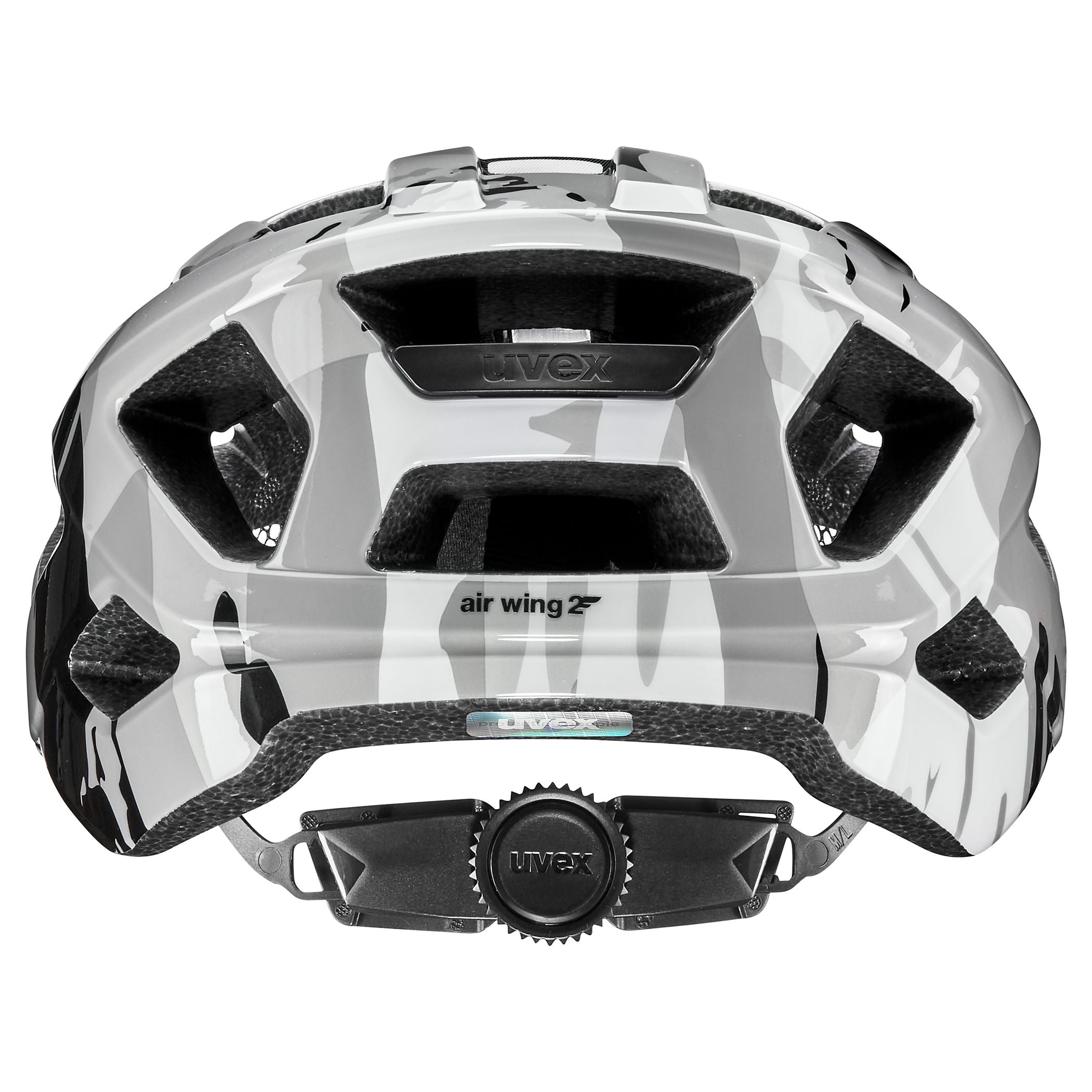 Uvex Air Wing 2 Helm - Schwarz grau
