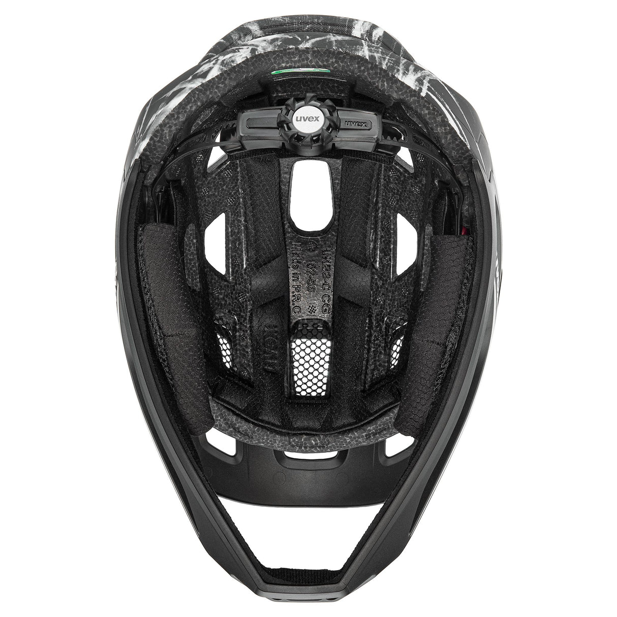 Casco Uvex React Junior Fullface - Nero bianco Uvex