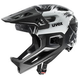 Casco Uvex React Junior Fullface - Nero bianco Uvex