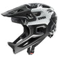 Casco Uvex React Junior Fullface - Negro blanco