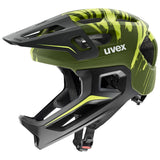 Casco Uvex React Junior Fullface - Verde Uvex