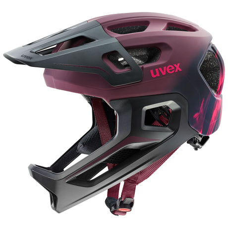 Casco Uvex React Junior Fullface - Viola Uvex