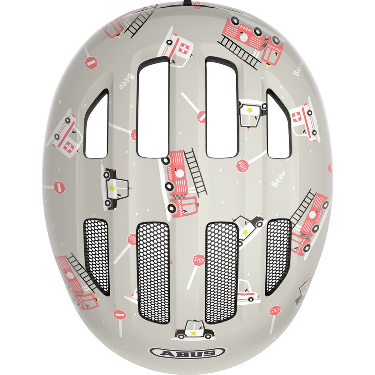 Casco infantil Abus Smiley 3.0 - Grey Rescue