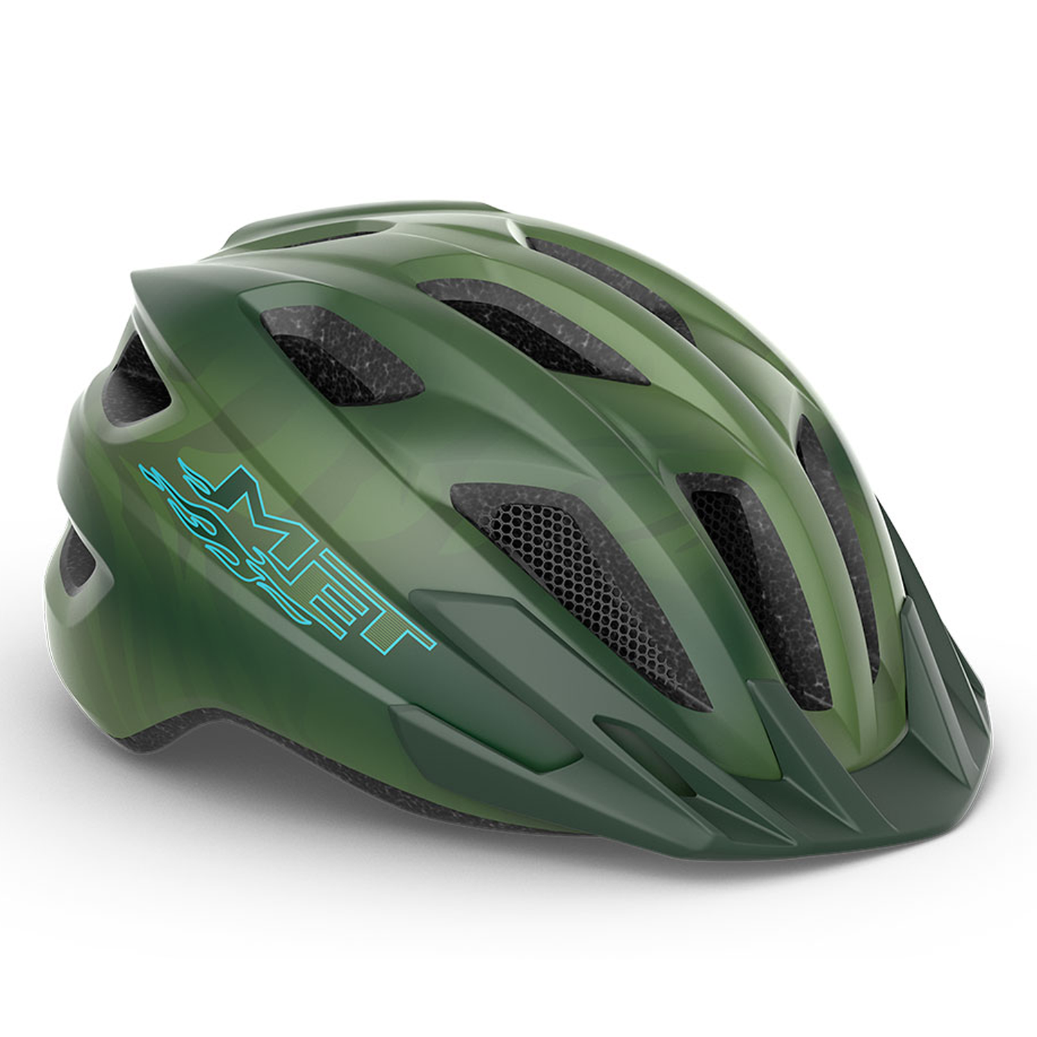 met fahrradhelm kinder Met Crackerjack kinder helm - Grün