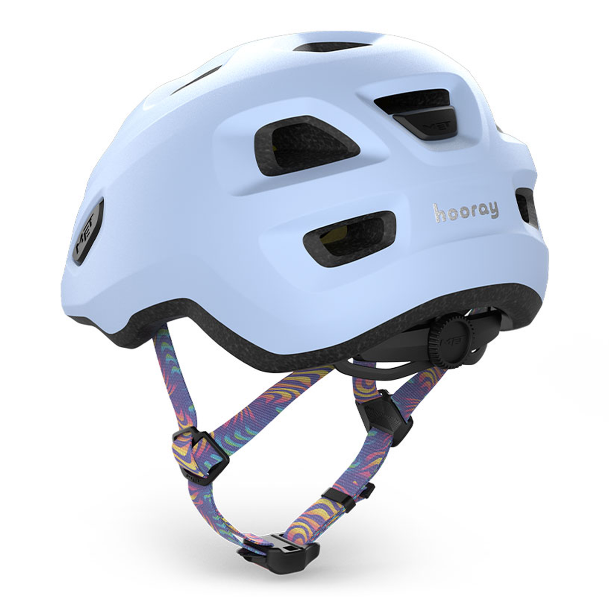 Casco bambino Met Hooray - Azzurro Met Helmets