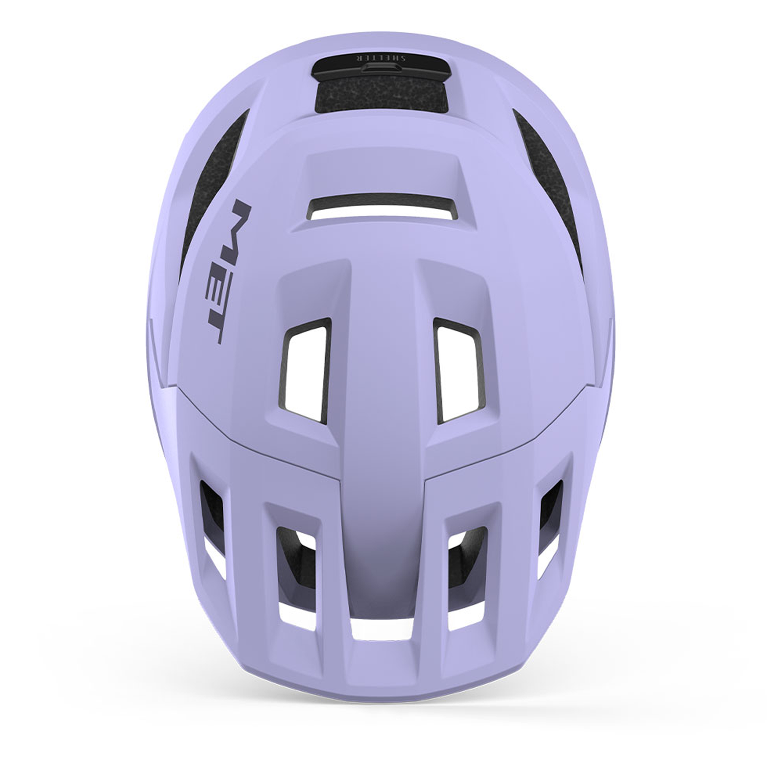 fahrradhelm lila Met Shelter radhelm - Lila