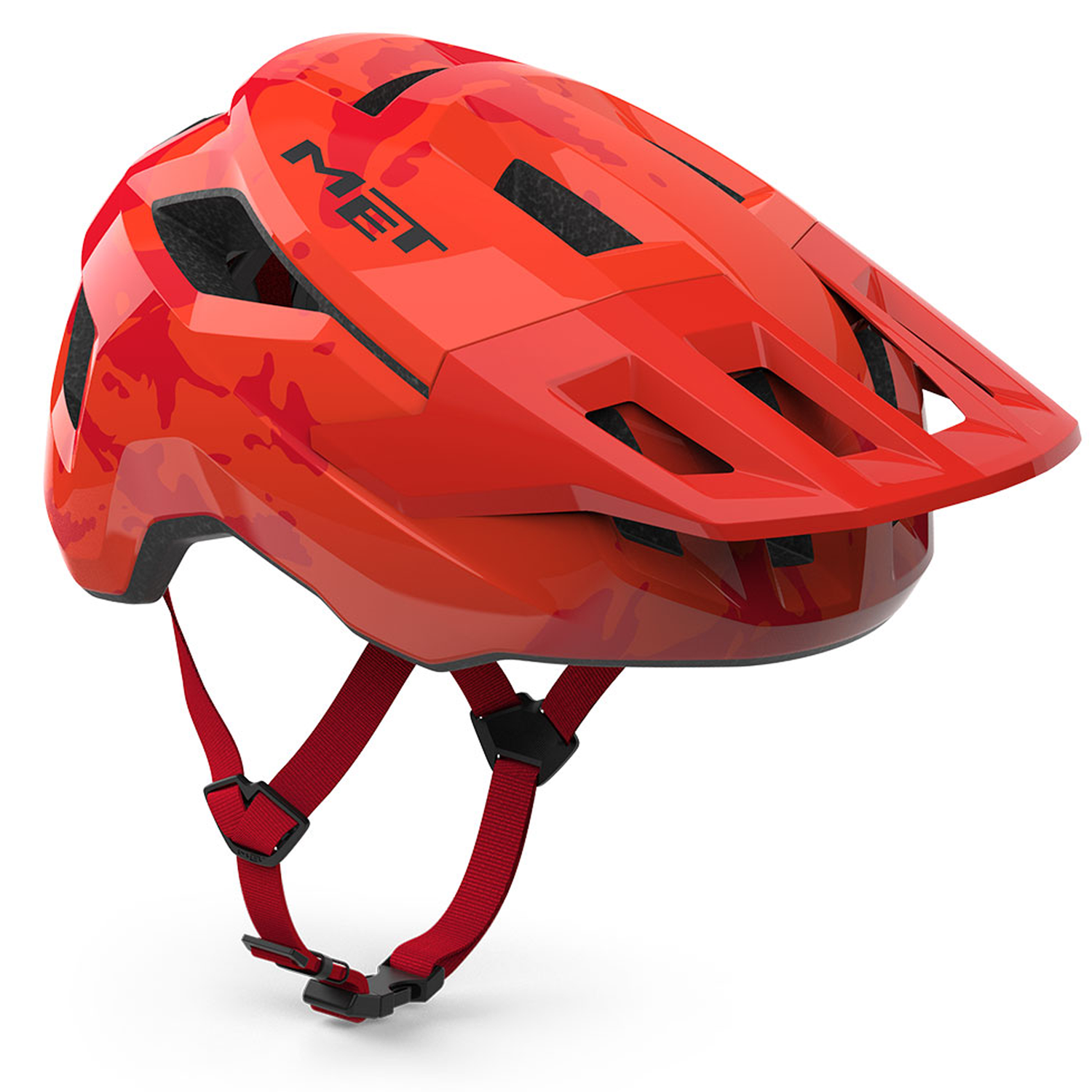Met Shelter kinder helm - Rot