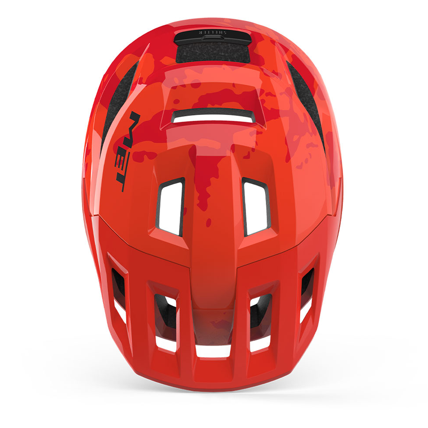 fahrradhelm rot kinder Met Shelter kinder helm - Rot