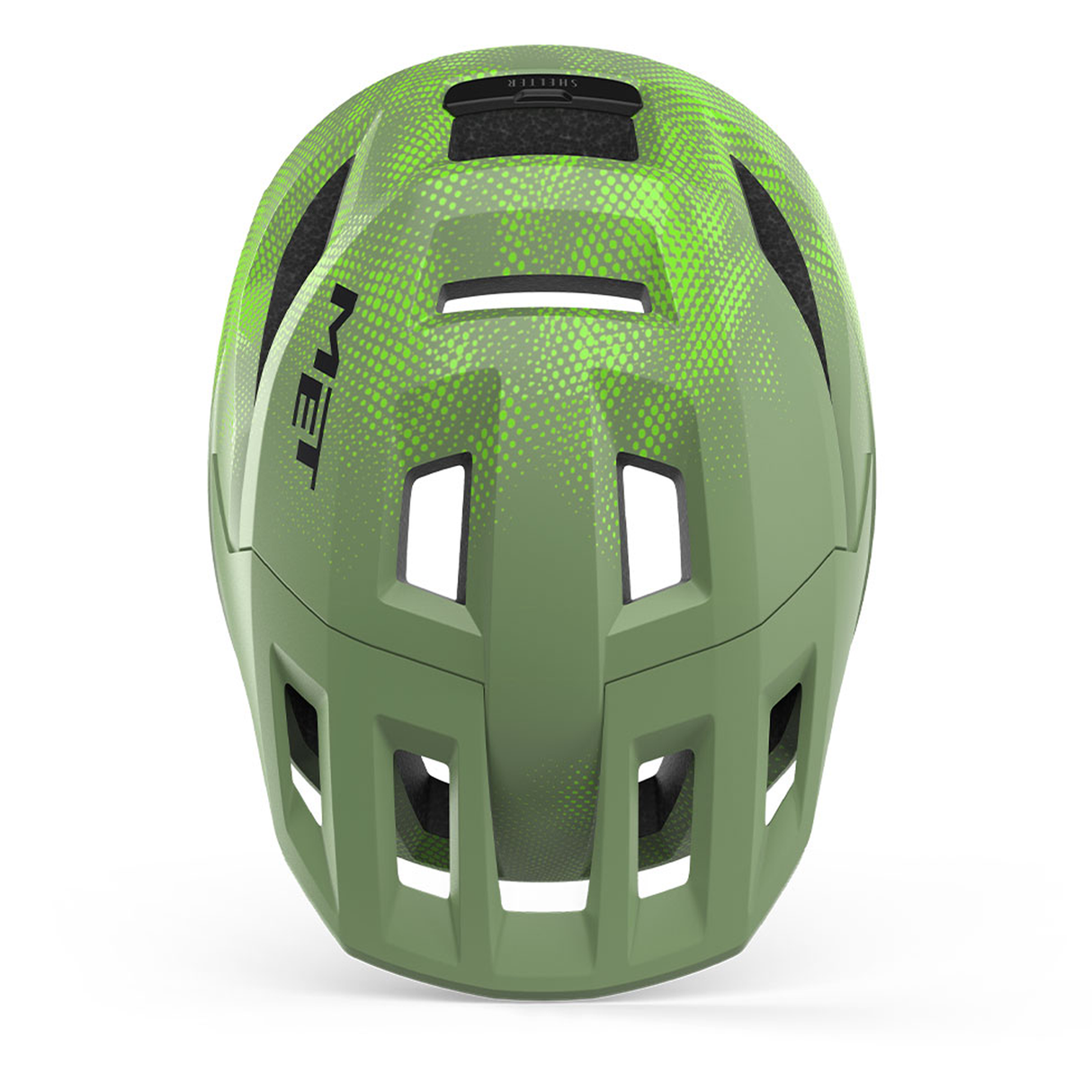 Casco bambino Met Shelter - Verde Met Helmets