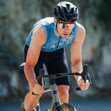 Maglia senza maniche Ale PR-E Mirror - Azzurro - C