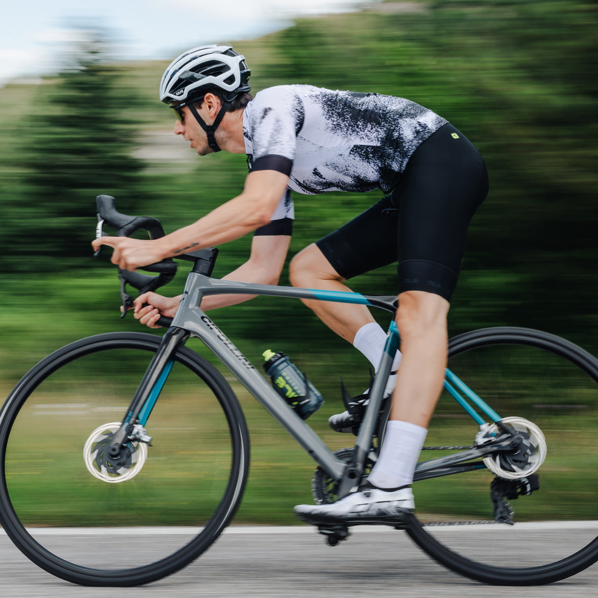 Maglia Ale Pragma Trace - Bianco - Q