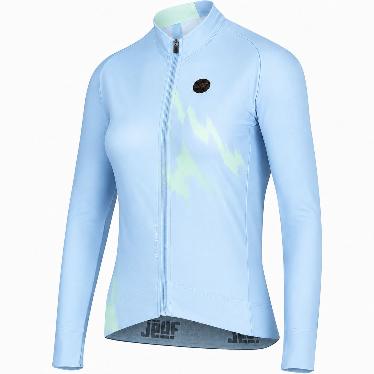 Jëuf Pro Thermal Thunder frau langarmtrikot - Hellblau