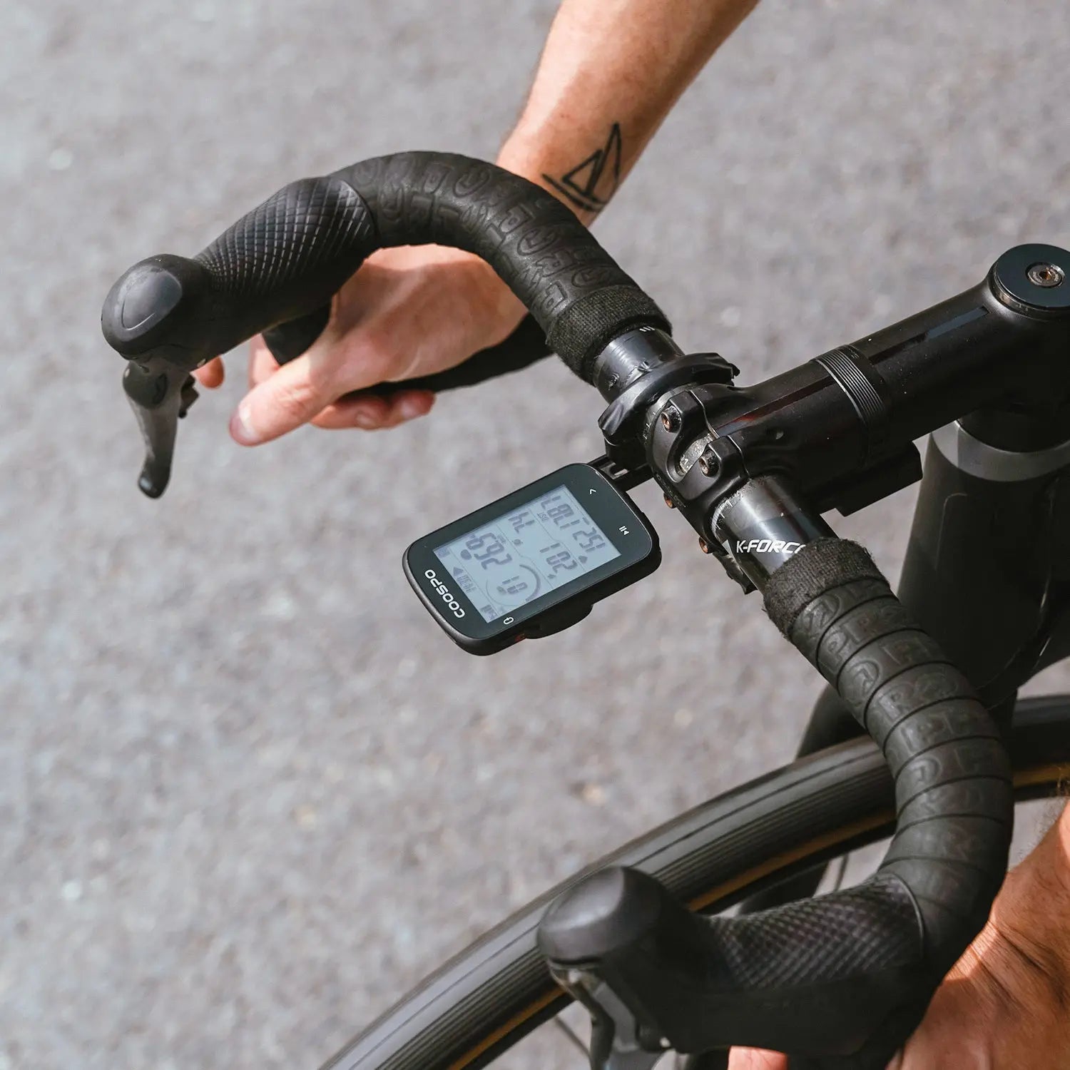 COOSPO GPS Cycling Computer CS300 - Black