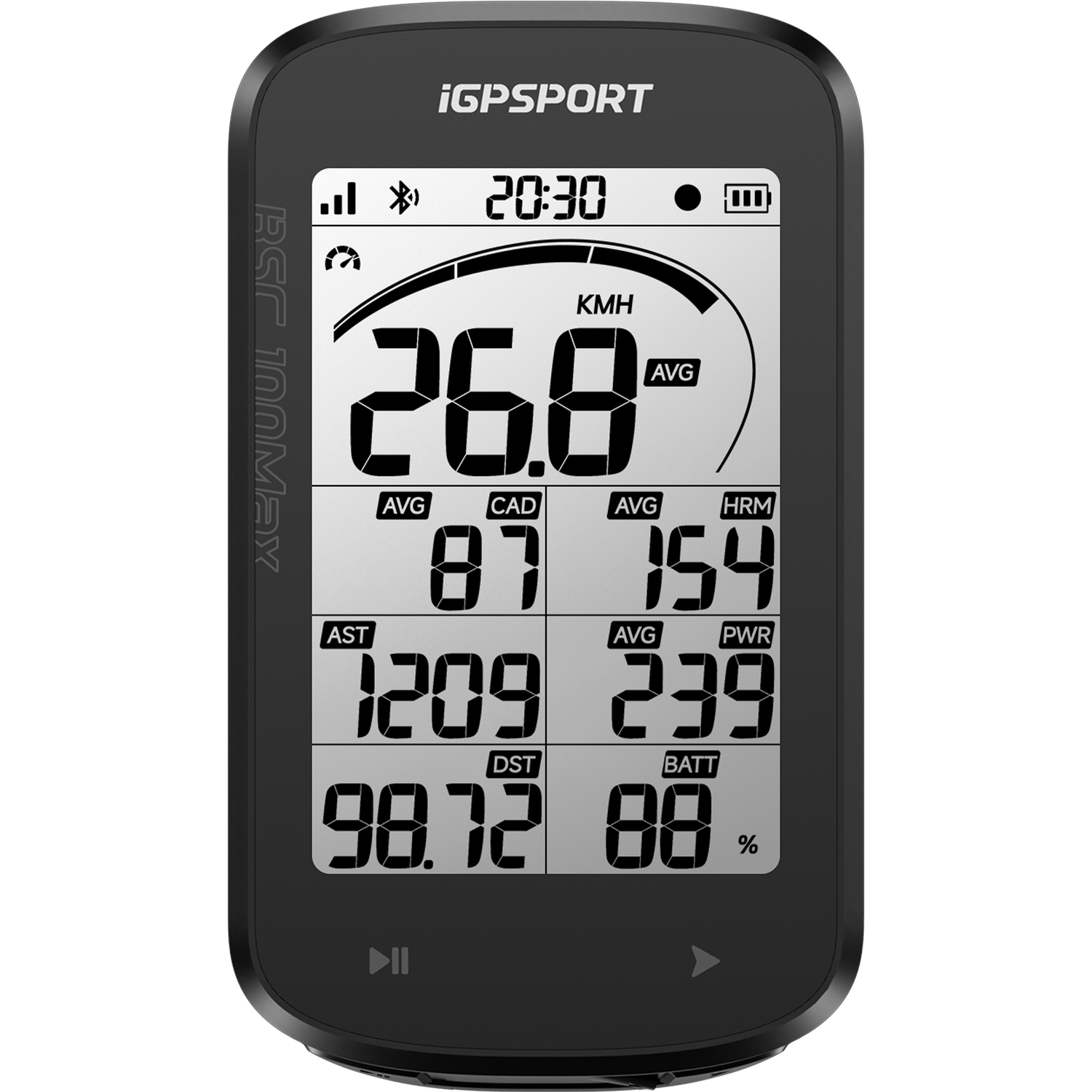 wireless fahrradcomputer iGPSPORT BSC100MAX GPS Fahrradcomputer - Schwarz