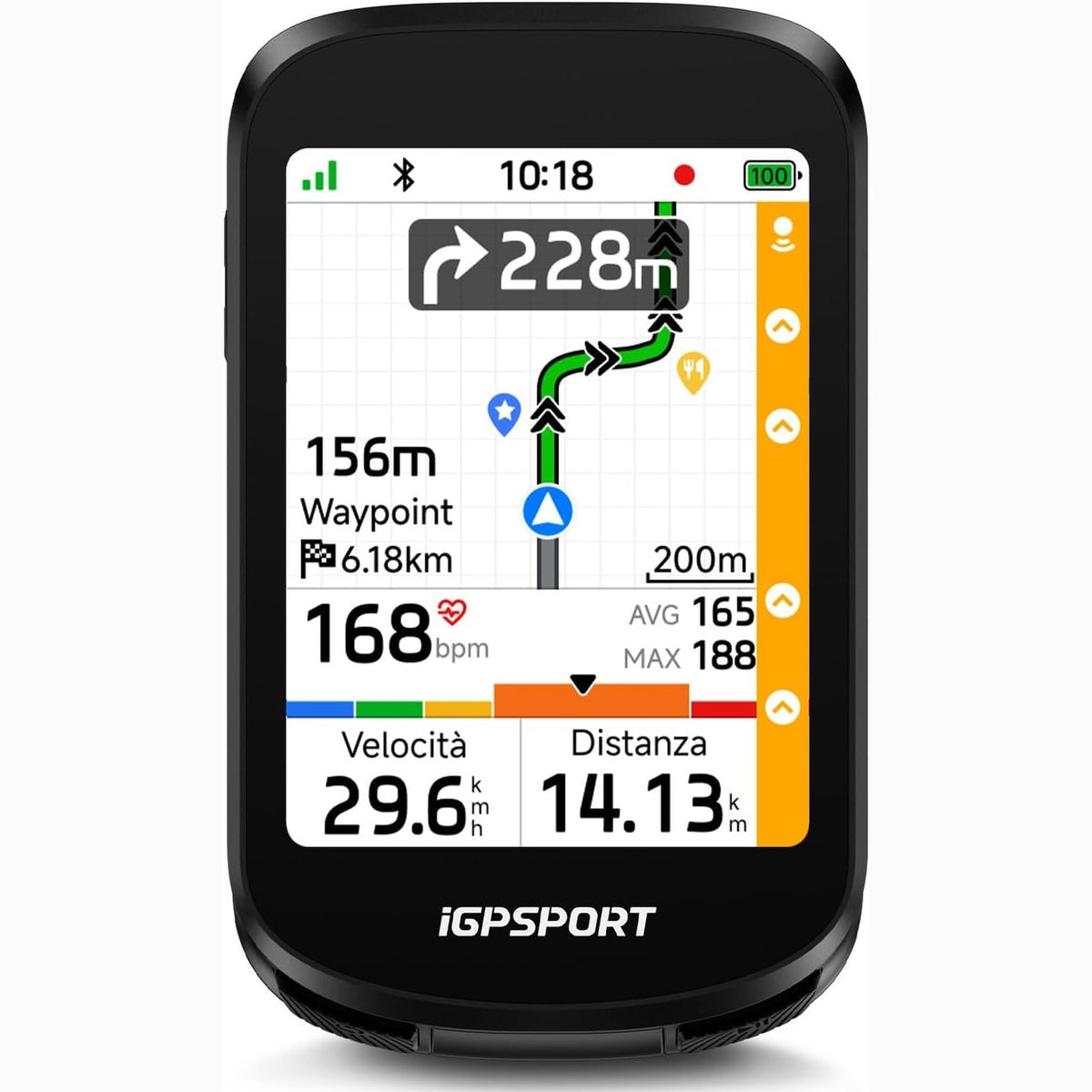Ciclocomputador GPS iGPSPORT BSC200 Pro - Negro