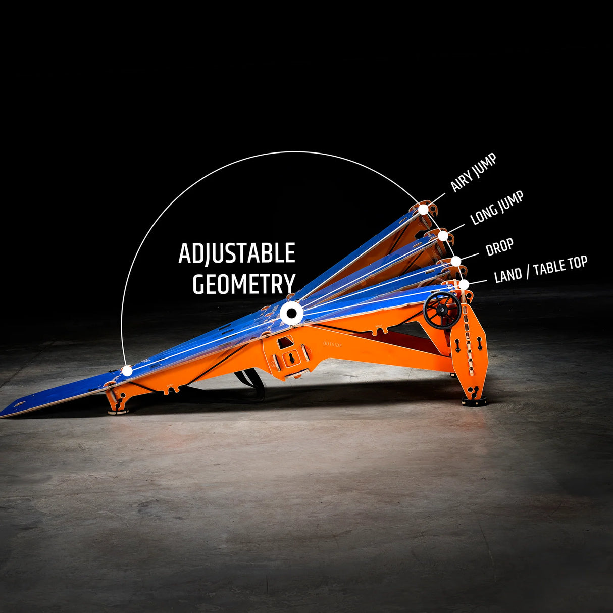 Rampa portatile Mtb Hopper Coach - Arancio - I