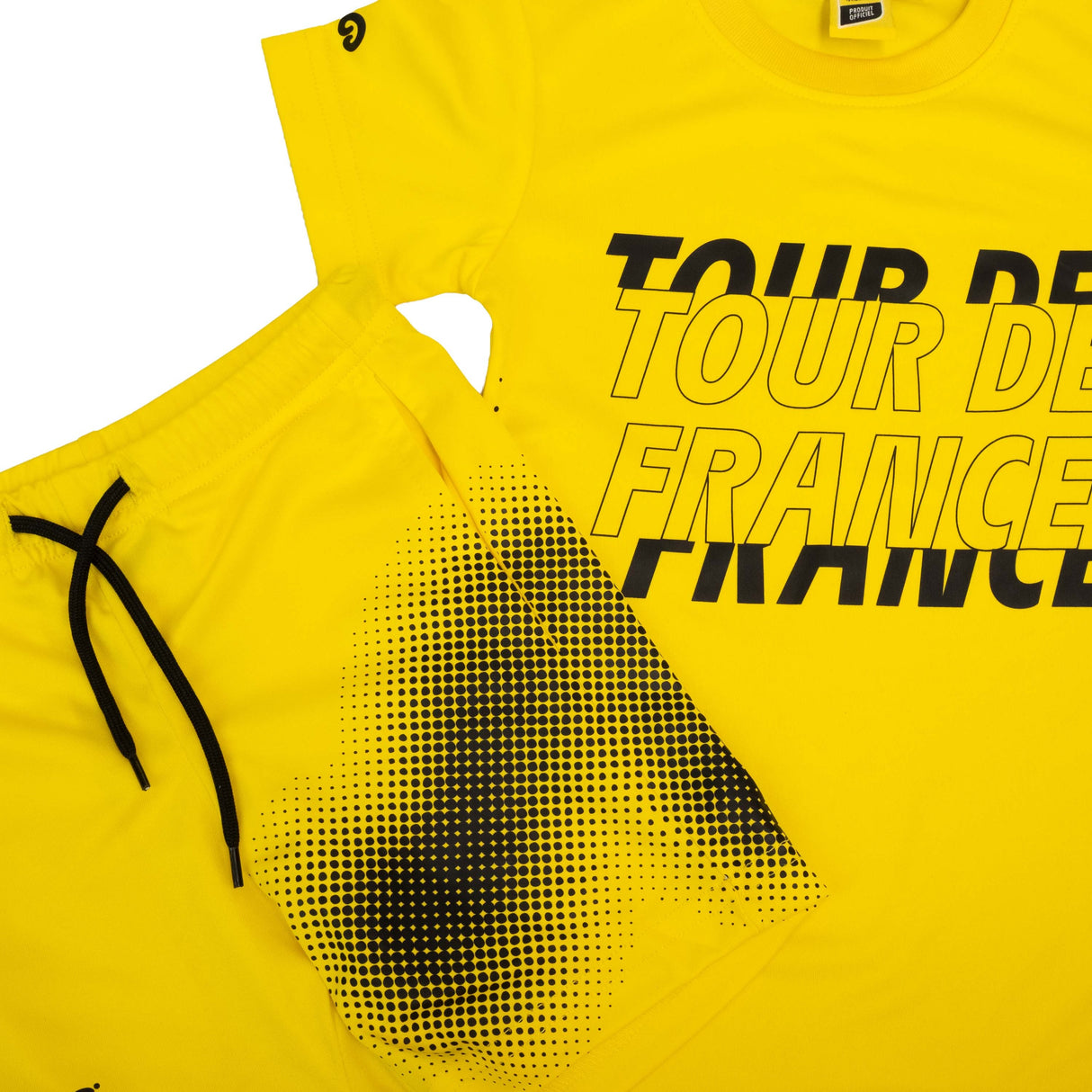 Tour de France kinder trikotset - Gelb