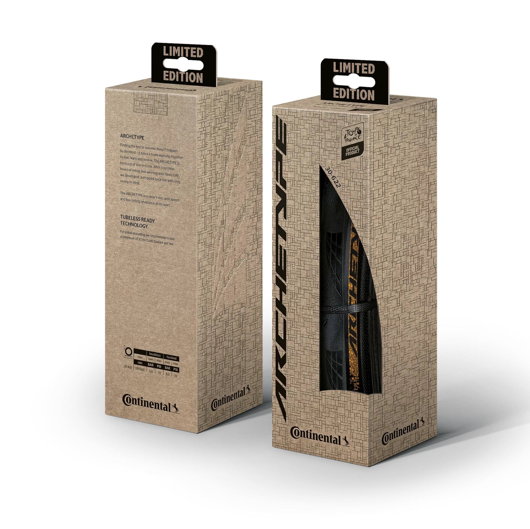 Continental Archetype Tdf Limited Edition Tire - 30mm | All4cycling