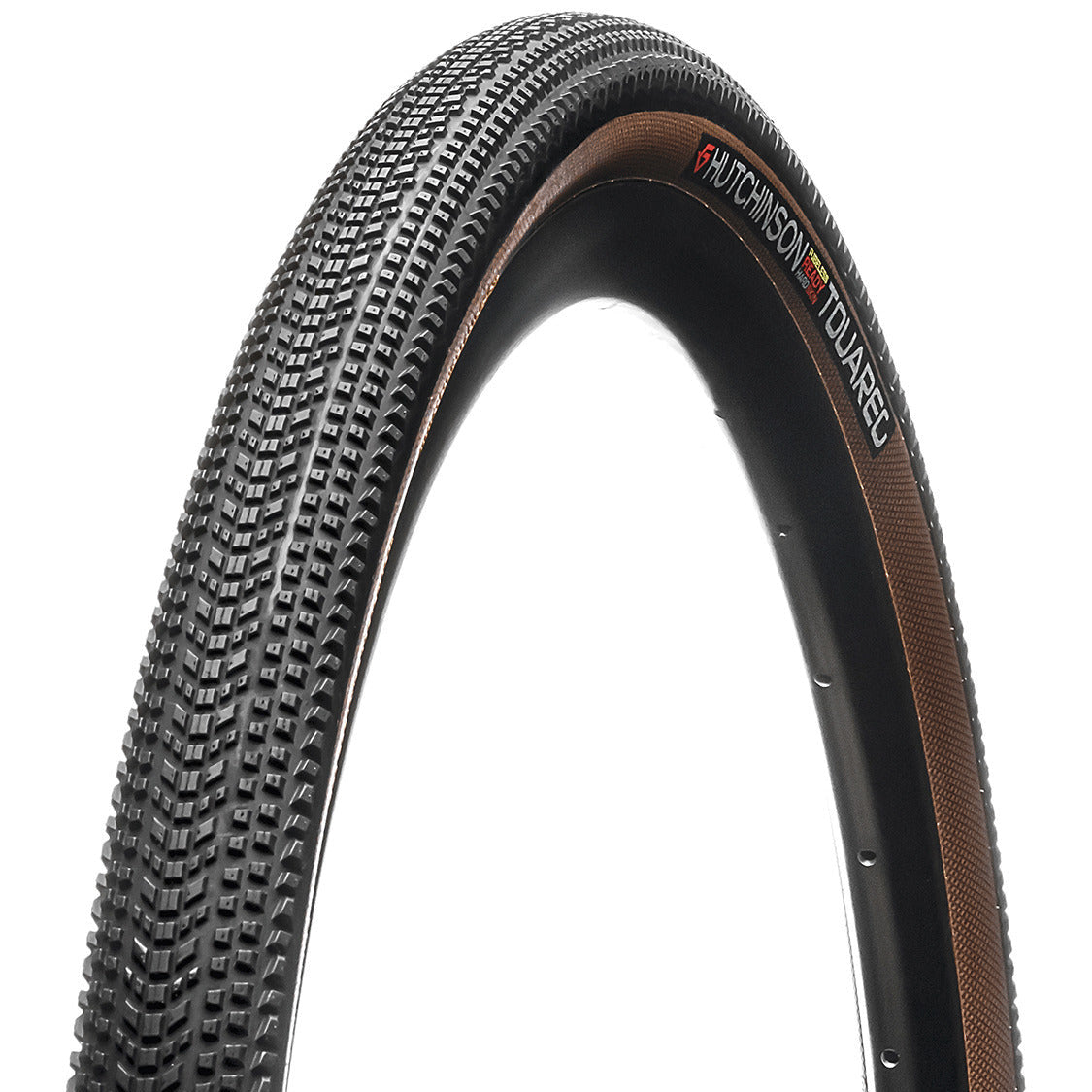 Clincher Hutchinson Touareg TLR Hardskin 700x40 - Black Brown