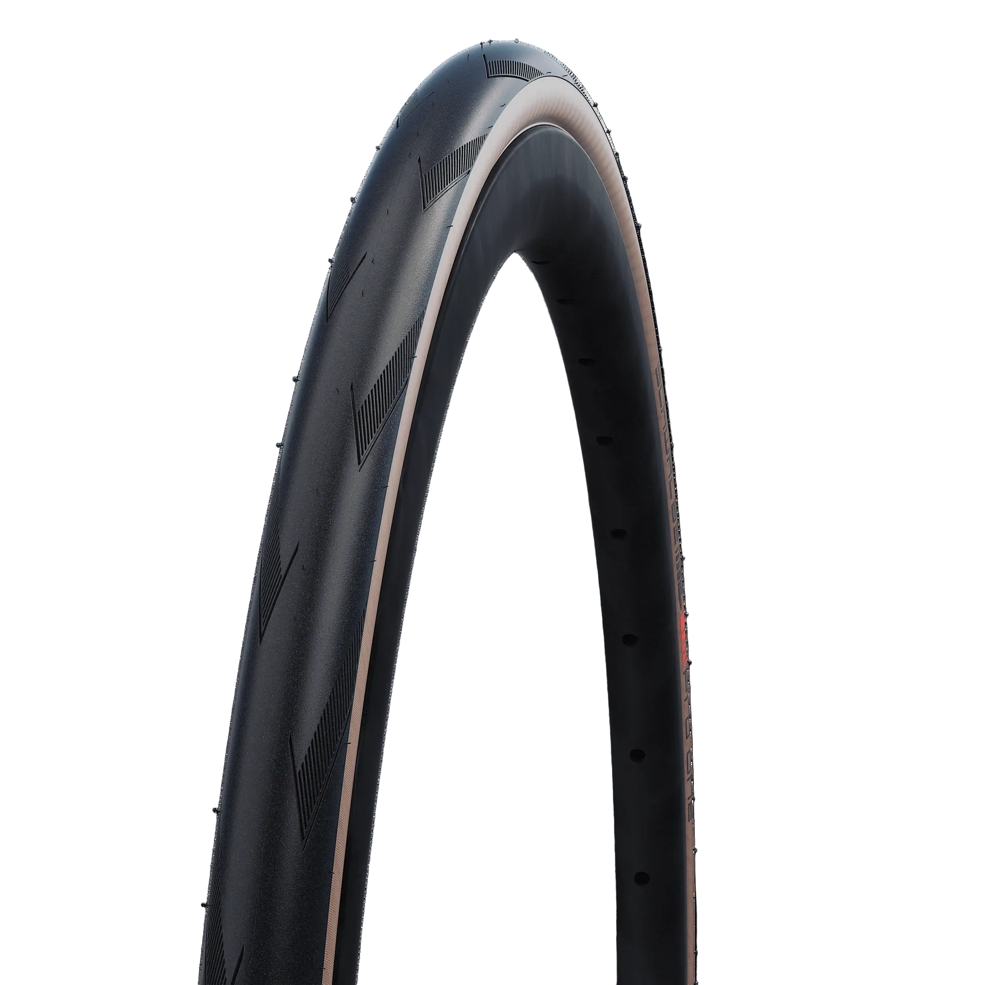 Clincher Schwalbe Pro One Evo Super Race Addix Race TLE 700x28 - Brown