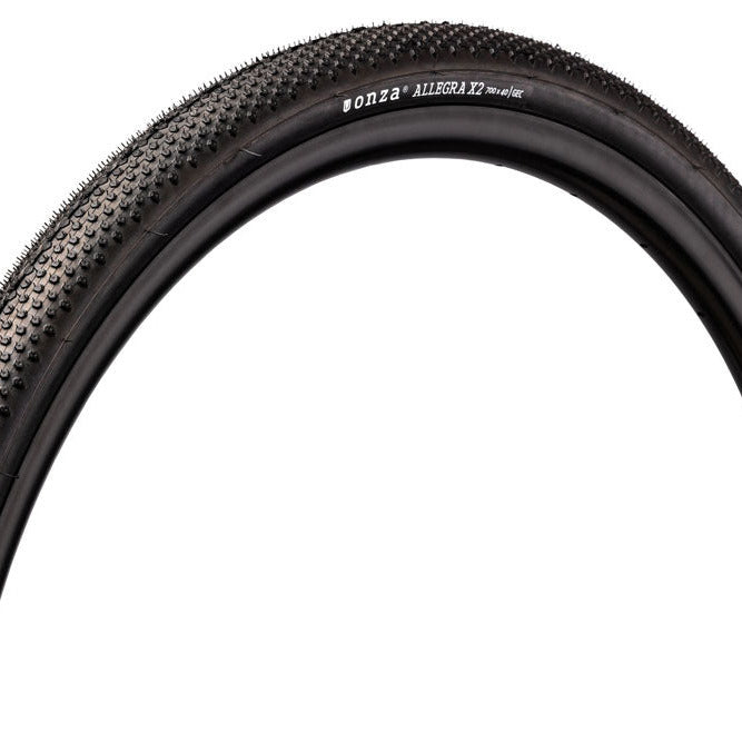 Copertone Onza Allegra X2 All-around Gravel 700x50 - Nero Onza
