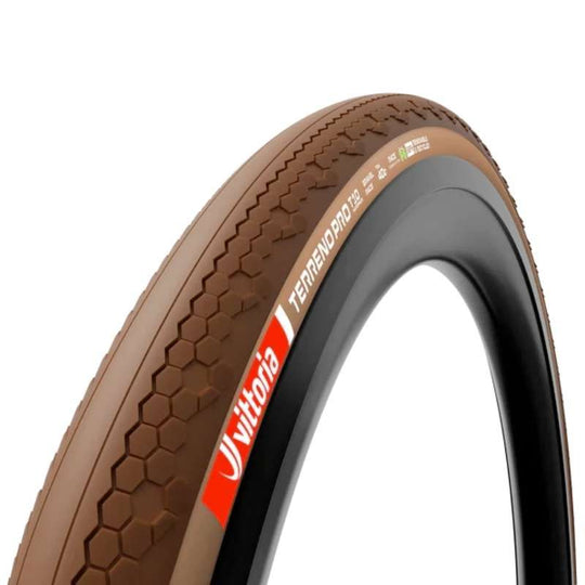 Vittoria Terreno T10 Hardpack Gravel Race TLR 700x45 tire - Natural