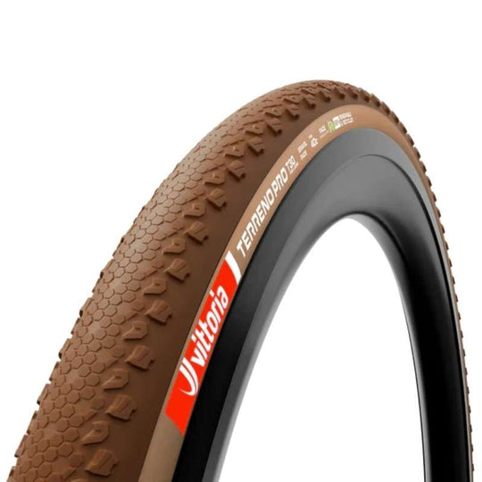 Vittoria Terreno Pro T30 Fine Loose Gravel Race TLR 700x40 tire - Natural