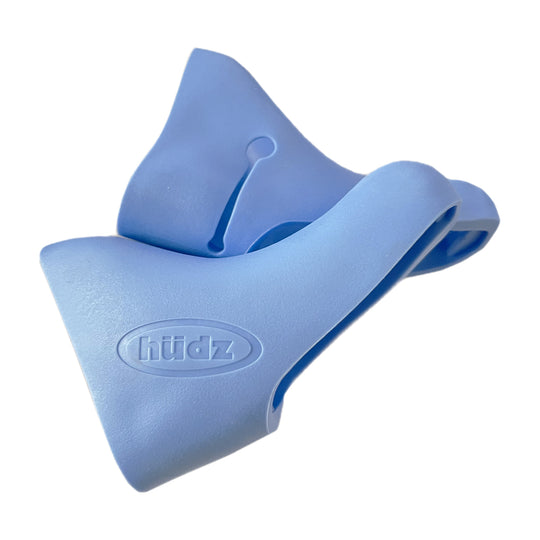Cubiertas de manetas Hudz compatibles con Campagnolo Ergo V3 - Azul
