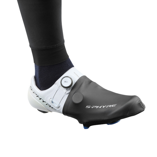 Shimano S-Phyre Logo toe cover - Black