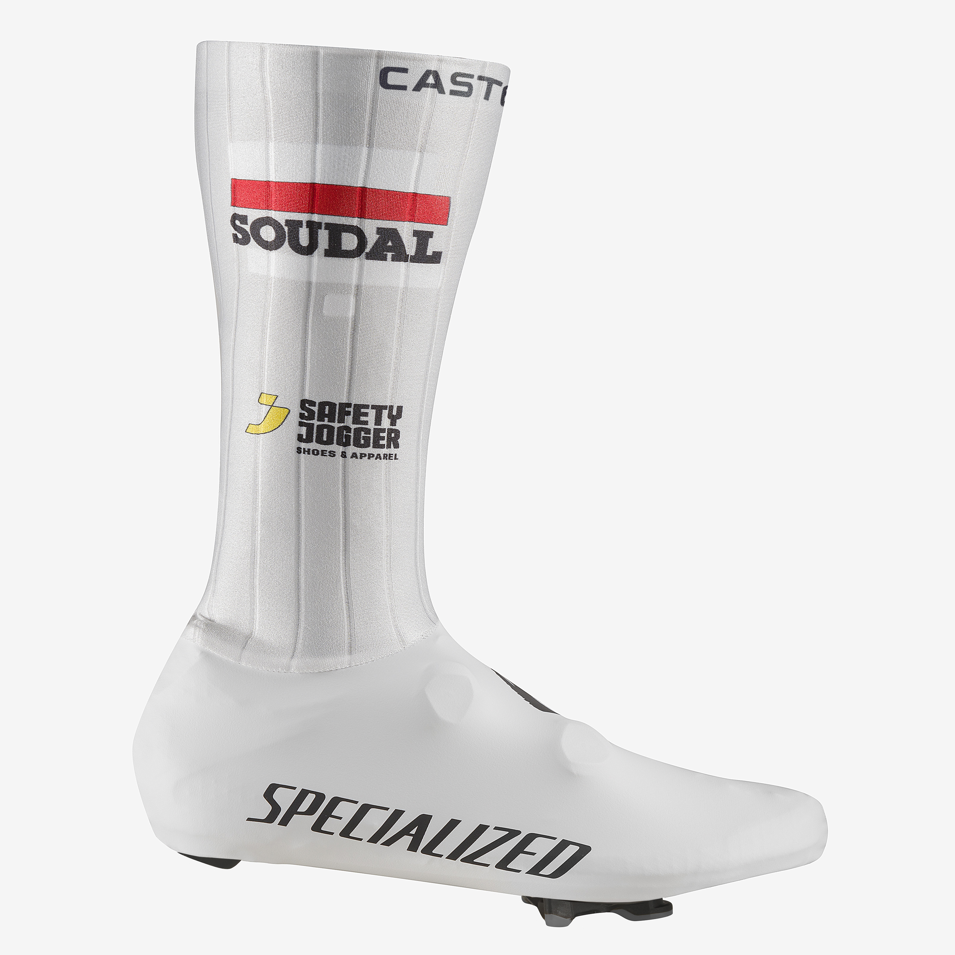 Copriscarpe Castelli Soudal Quick-Step 2026 Fast Feet 2 TT Castelli