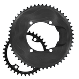 Corone Alugear Aero 2x12 110 BCD 4b Shimano Asymmetric - 54-40T Alugear