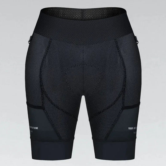 Boxer femme Gobik Commander Strapless - Noir