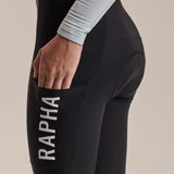 Rapha Pro Team Lightweight Cargo frau lange tragerhose - Schwarz