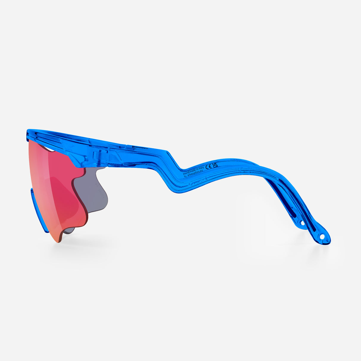 Occhiali Alba Optics Delta Lei - Blue Glossy Vzum F-Lens Fire